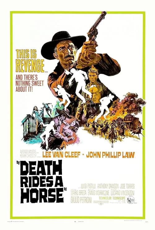 Death Rides a Horse film posteri