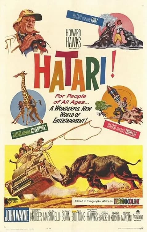 Hatari! film posteri