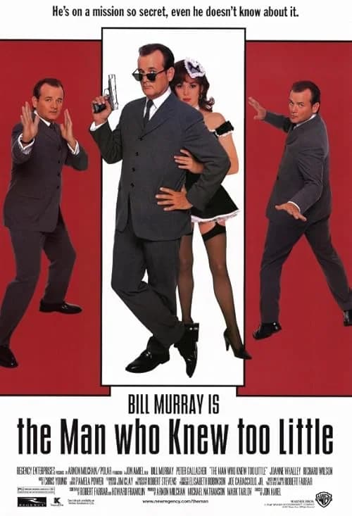 The Man Who Knew Too Little film posteri